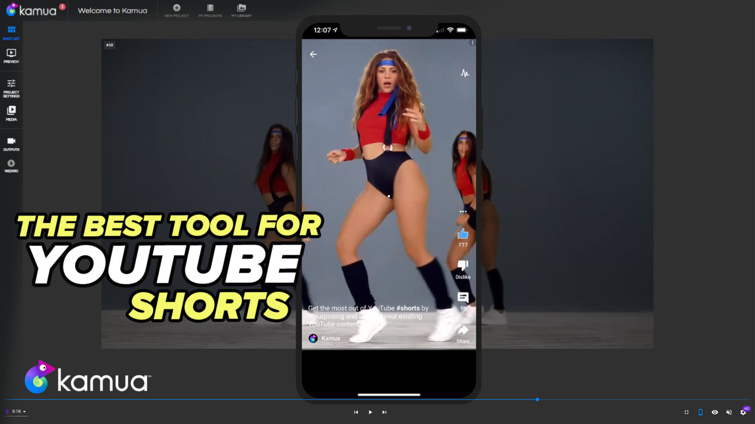 THE BEST TOOL FOR CREATING YOUTUBE SHORTS  AI Video Editing Blog  Kamua